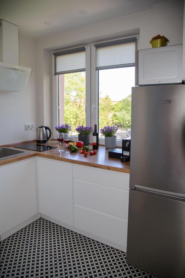 46 négyzetméteres, 3 hálószobás Apartman 1 fürdőszobával Long Gardens területén Gdańsk Kültér fotó